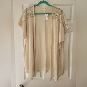 Maurices short sleeve cover up